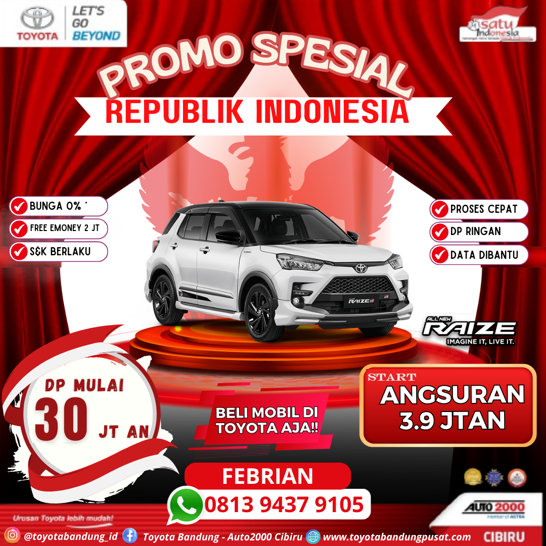 Promo Toyota Raize
