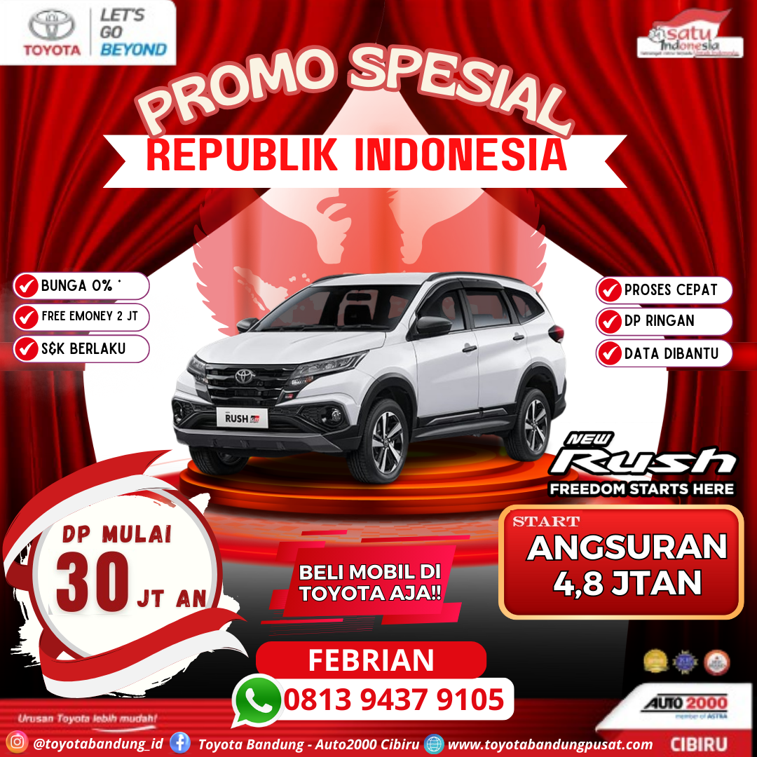 Promo Toyota Rush